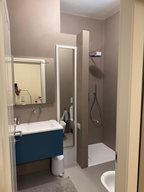 bagno in resina