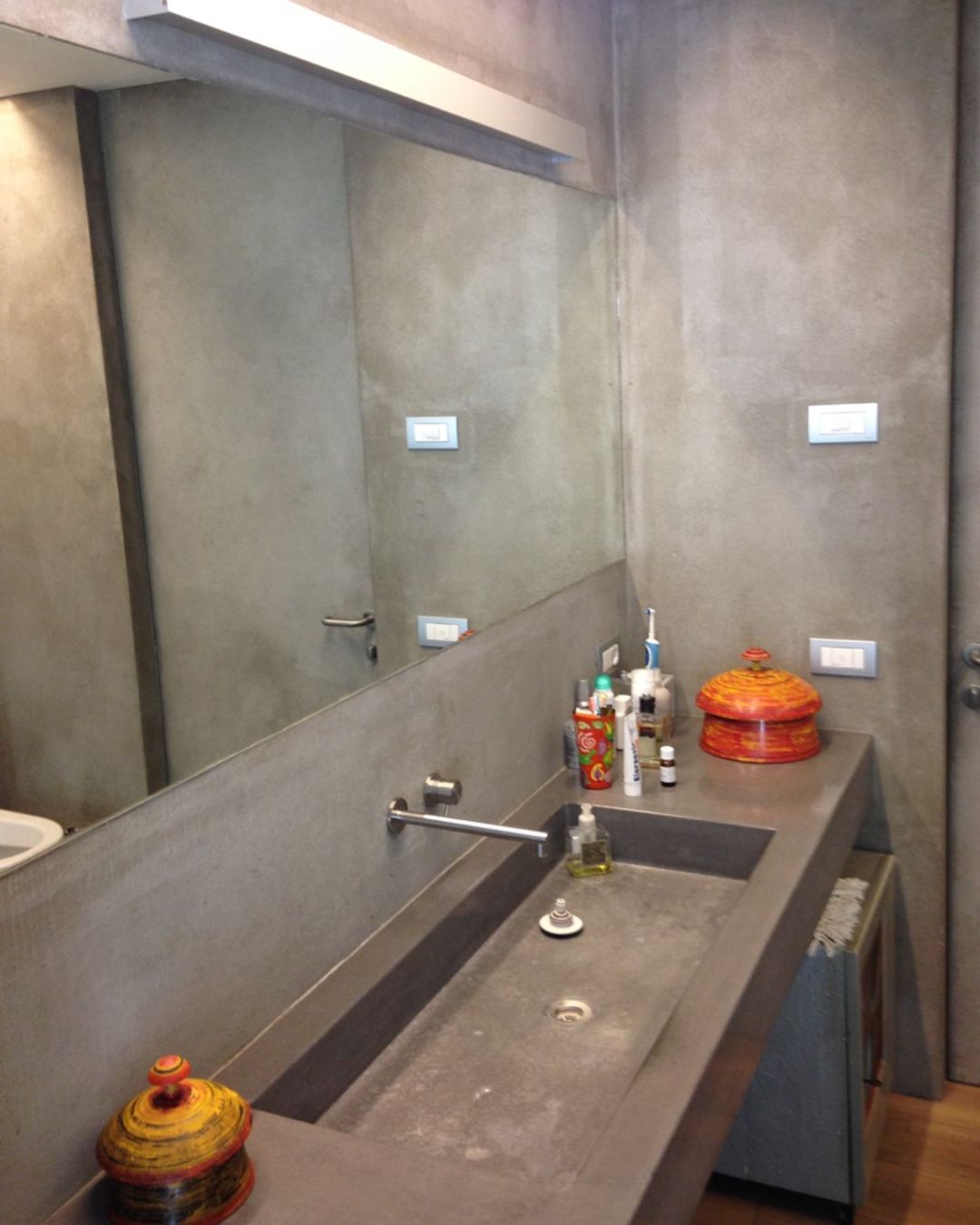 bagno in resina