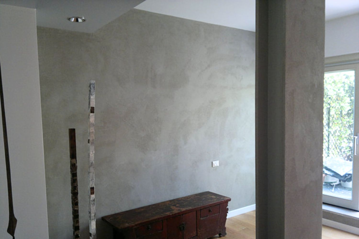 pareti in resina